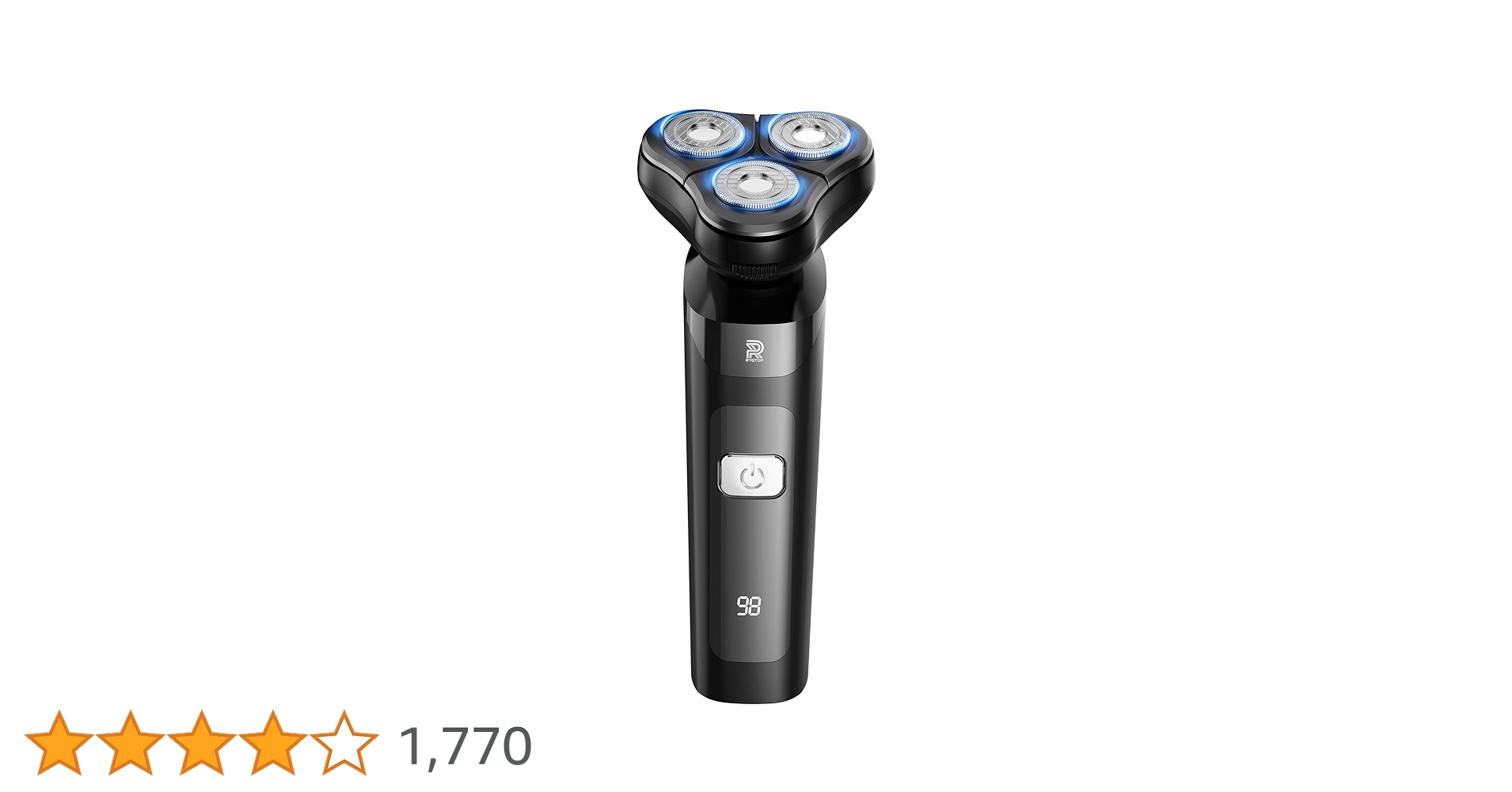 LEDディスプレイ付き回転式電気シェーバー Amazon | 【2024新登場】シェーバー メンズ 髭剃り 電動 360